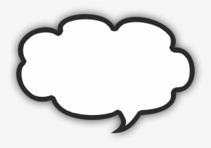 Comic Book Bubble,Bubble,Text Bubble,Text Box,Round - Cloud Text Box Png