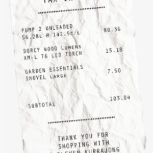 Receipt Png