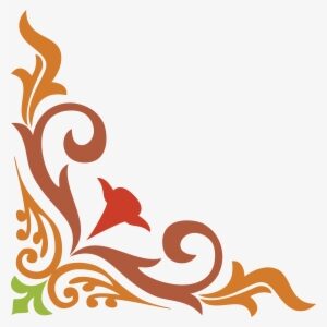 Alpana Designs For Corner Png - Alpana Design Black And White