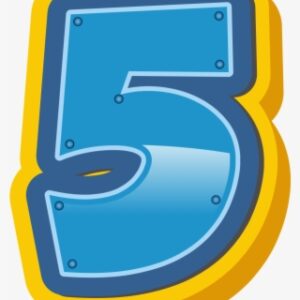 Paw Patrol Clipart Alphabet Clipart Vector Design - Numeros Da Patrulha Canina