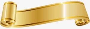 Ribbon - Gold Ribbon Png