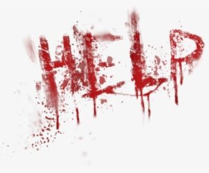 Report Abuse - Help Me Blood Png