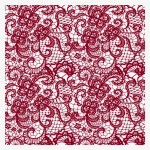 Transparent Background Lace Pattern Png