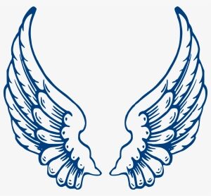 Bbb Angel Wings Clip Art - Angel Wings Vector Png