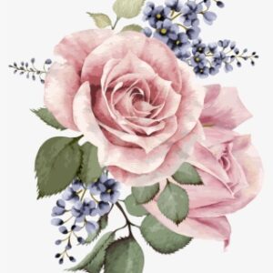 Thumbnail - Transparent Background Watercolor Flowers Png