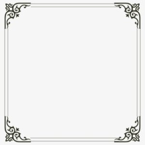 Picture Simple Frame Computer File Border Clipart - Border Simple Frame Png