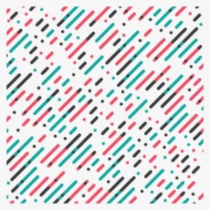 Color Strip Line Pattern - Parallel Diagonal Overlapping Color Lines Pattern