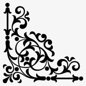 Corner Border Png Clip Art Freeuse Download - Bottom Right Corner Border