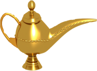 Aladdin lamp PNG