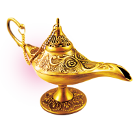 Aladdin lamp PNG