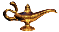 Aladdin lamp PNG