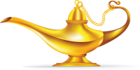 Aladdin lamp PNG