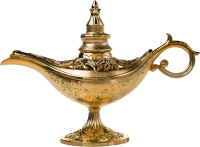 Aladdin lamp PNG