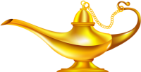 Aladdin lamp PNG
