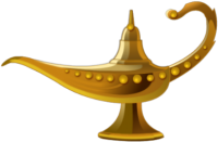 Aladdin lamp PNG