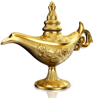Aladdin lamp PNG