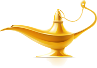 Aladdin lamp PNG