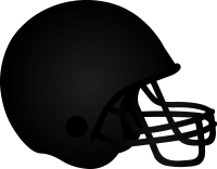 American football helmet PNG