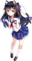 Anime girl PNG