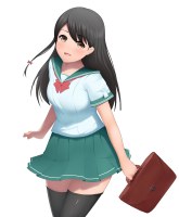 Anime girl PNG