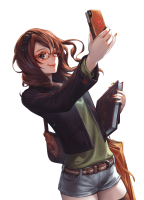 Anime girl PNG