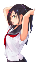 Anime girl PNG