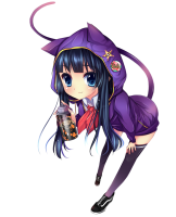 Anime girl PNG