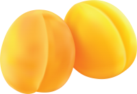 Apricots PNG transparent image