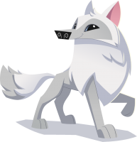Arctic fox PNG