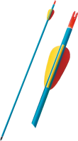 Arrow bow PNG