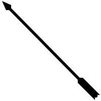 Arrow bow PNG