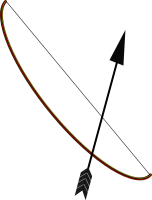 Arrow bow PNG
