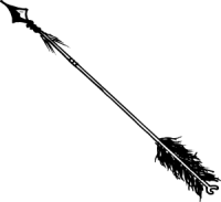Arrow bow PNG