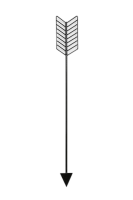 Arrow bow PNG