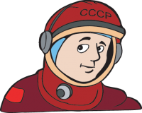 cosmonaut PNG