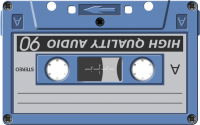 Audio cassette PNG