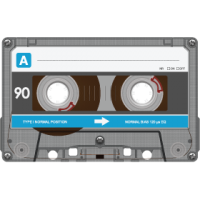 Audio cassette PNG