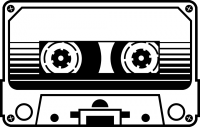 Audio cassette PNG