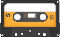 Audio cassette PNG