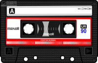 Audio cassette PNG