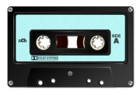 Audio cassette PNG