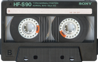 Audio cassette PNG