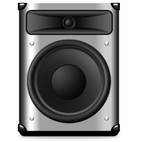 Audio speaker PNG