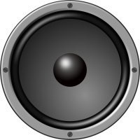 Audio speaker PNG