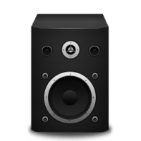 Audio speaker PNG