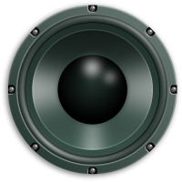 Audio speaker PNG