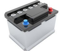 Automotive battery PNG