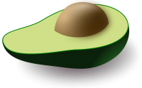 Avocado image PNG