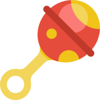 Baby rattle PNG