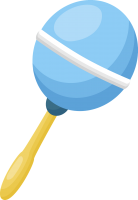 Baby rattle PNG